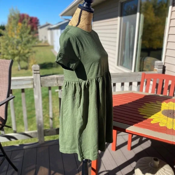 💚🍏Free People T-shirt dress - Picture 3 of 9